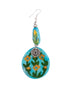 Oval Pendant Earrings